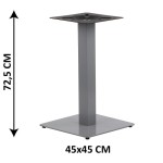 Table base SH-5002-5/A, bottom plate dimensions 45x45 cm (table leg)