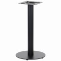 Metal table base SH-5001-4/B in black.