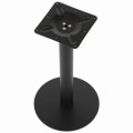 Metal table base SH-5001-4/B in black.