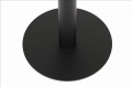 Round metal lower element of the SH-5001-4/B table base.