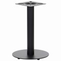 Metal table base SH-5001-4/L/B in black.