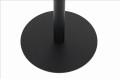 Round metal lower element of the SH-5001-8/B table base.