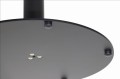 Table base SH-5001-8/B - round metal lower element with adjustable feet.