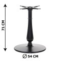 Black cast iron table base SH-5013-9/B.