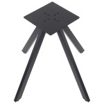 Table base NY-B007, fi 100 cm, black (table leg)