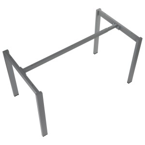Steel table and desk frame NY-132A/59 - adjustable lenght 99-159 cm, 59,6 cm depth, grey
