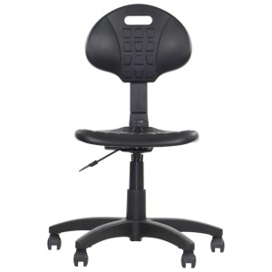 Production chair PRO-TECH in black colour - TPU foam